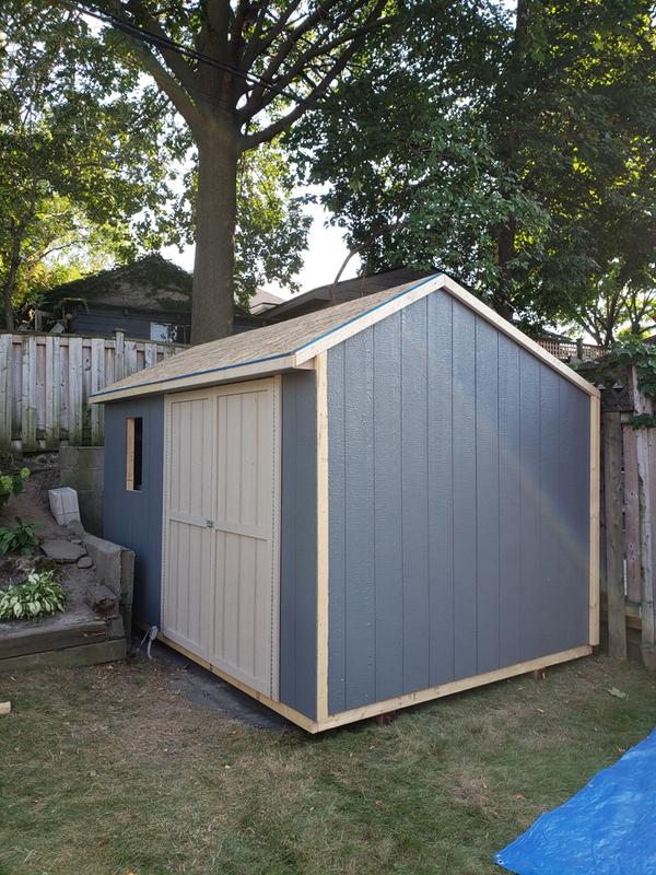 heartland stratford 12 ft x 8 ft wood storage shed