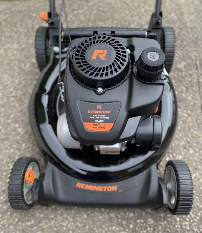 Remington honda lawn mower hot sale