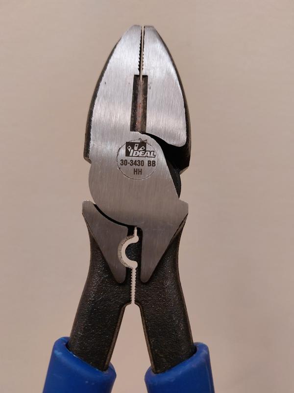 IDEAL 8.5-in Electrical Needle Nose Pliers with Wire Cutter