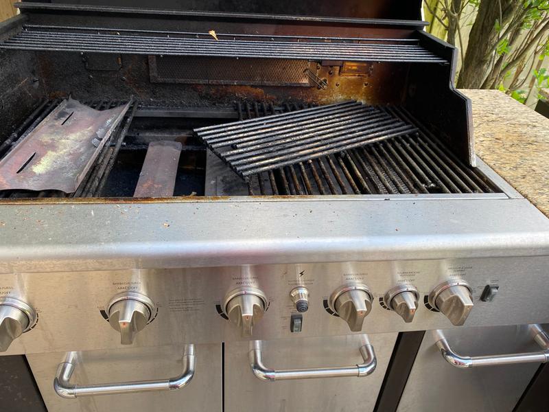 Master forge shop 6 burner grill