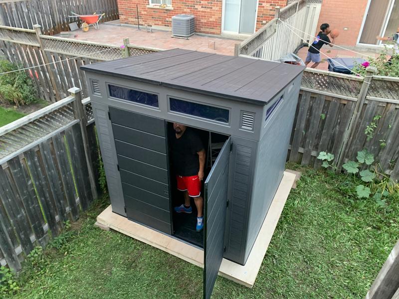 Foundation Assembling A Suncast Shed