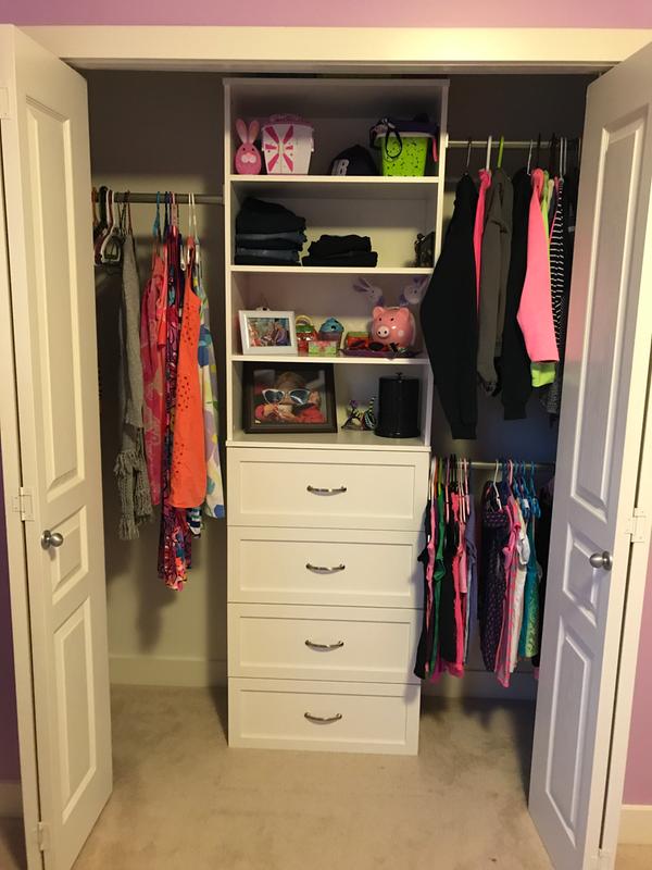 Suitesymphony Closet Organizer White 486900 Rona