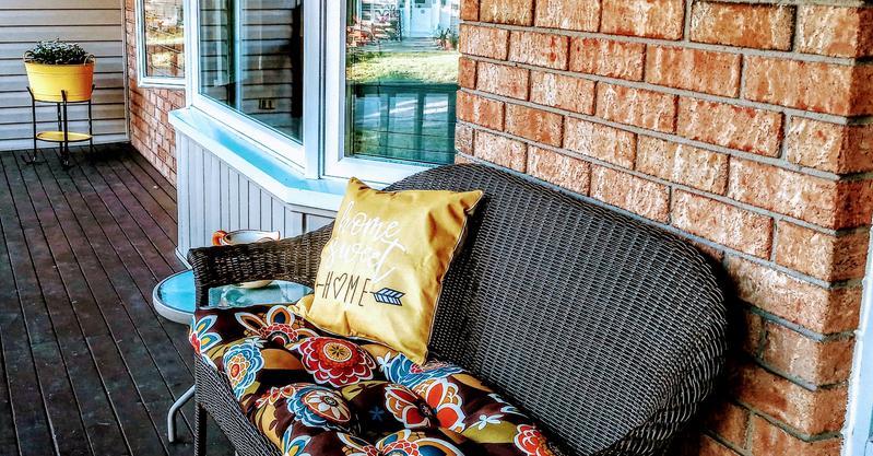 Spruce hills best sale wicker patio chair