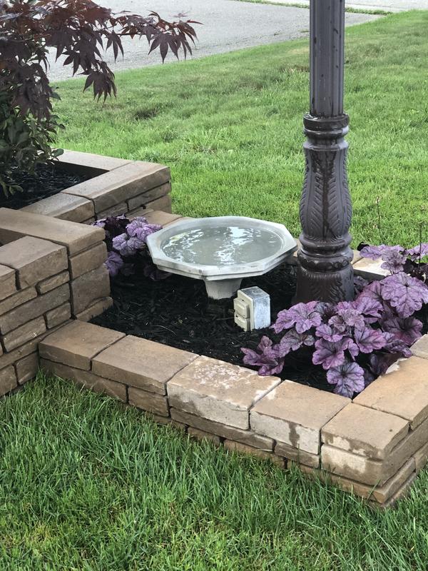 Townsend retaining store wall block installation