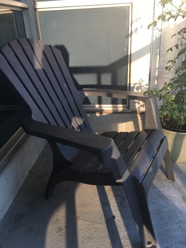 Gracious living discount resin adirondack chair