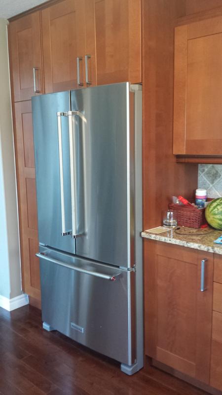 Kitchenaid French Door Refrigerator 36 In 25 2 Cu Ft Stainless Steel Krff305ess Rona
