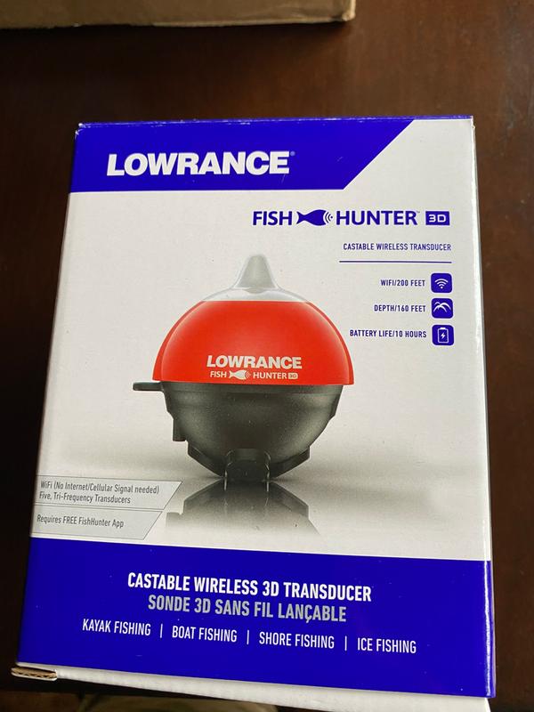 Lowrance FishHunter Pro, Castable Fishfinder, Lowrance
