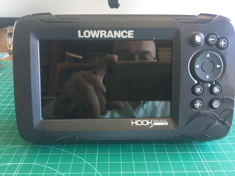 Lowrance HOOK Reveal 5 SplitShot Fish Finder 000-15500-001 LOT OF