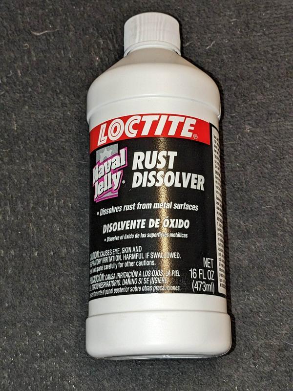 2~ 16oz LOCTITE Naval Jelly RUST DISSOLVER Remover from Metal Steel Iron  553472 