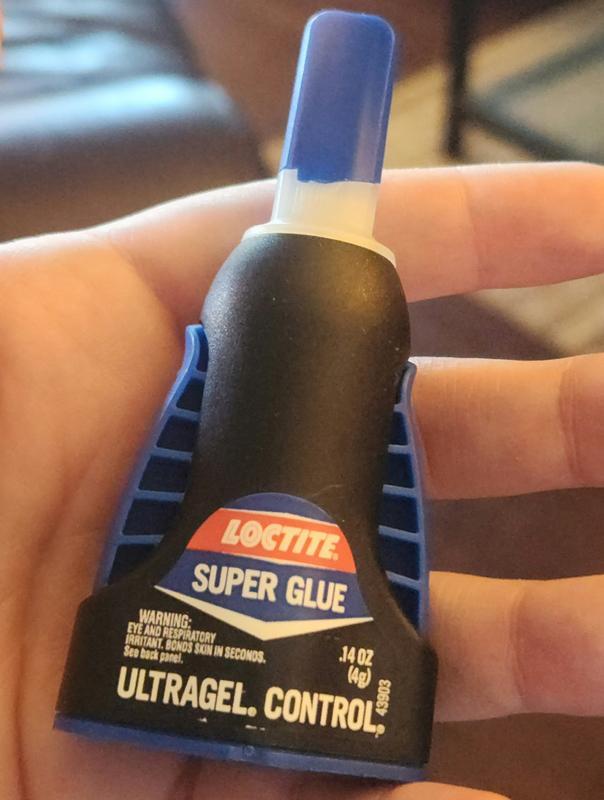 Loctite 4G Ultra Gel Control Super Glue Bottle (6 Pack), Clear