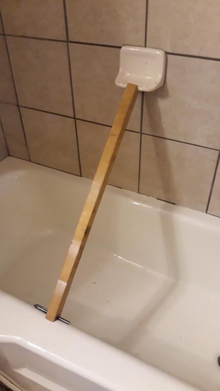 Fixing the shower and this worked beautifully