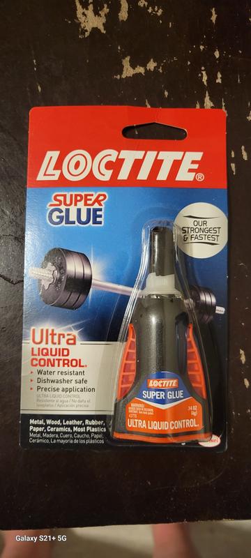 Loctite Super Glue Ultra Gel Control, .14 fl oz, 4 - Gram Bottle