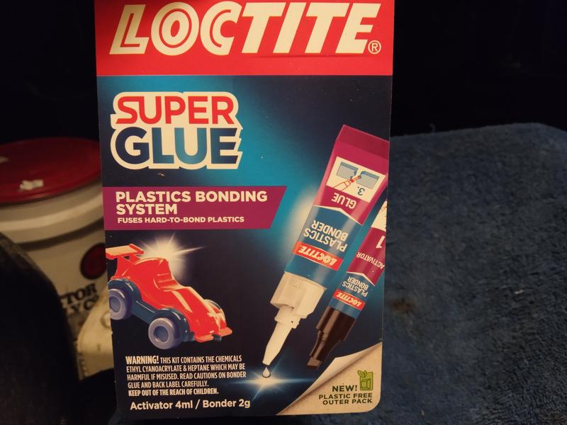 Loctite Super Glue 3 Plásticos Difíciles 4ml+2g