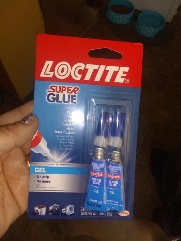 Loctite Super Glue Gel Tube, 3 pack, 0.03 oz 