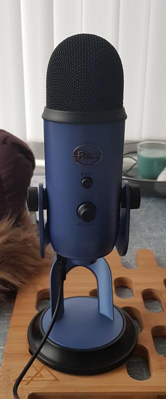 The Yeti blue microphone