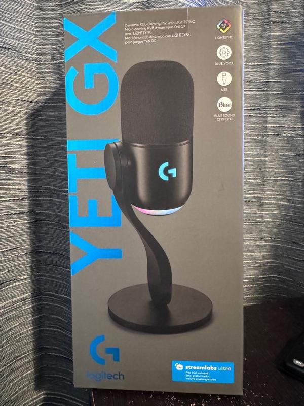 Yeti GX - Dynamic RGB Gaming Microphone with LIGHTSYNC