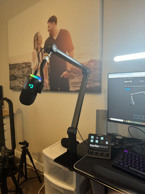 Yeticaster GX RGB Gaming Microphone with Boom Arm | Logitech G Yeticaster GX RGB Gaming Microphone with Boom Arm | Logitech G