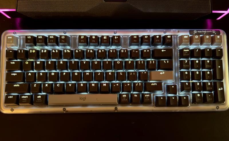 Logitech Alto Keys K98M Wireless Keyboard Lilac - 920-013577