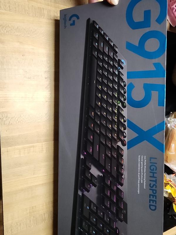 G915 X LIGHTSPEED Low-Profile Wireless Gaming Keyboard G915 X LIGHTSPEED Low-Profile Wireless Gaming Keyboard