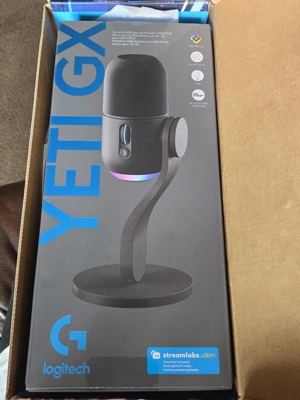 Yeti GX - Dynamic RGB Gaming Microphone with LIGHTSYNC