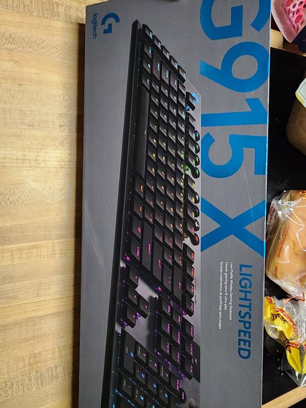 G915 X LIGHTSPEED Low-Profile Wireless Gaming Keyboard G915 X LIGHTSPEED Low-Profile Wireless Gaming Keyboard
