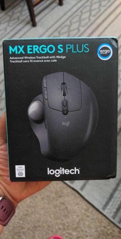Logitech MX Ergo S Advanced Wireless Trackball Mouse - 910