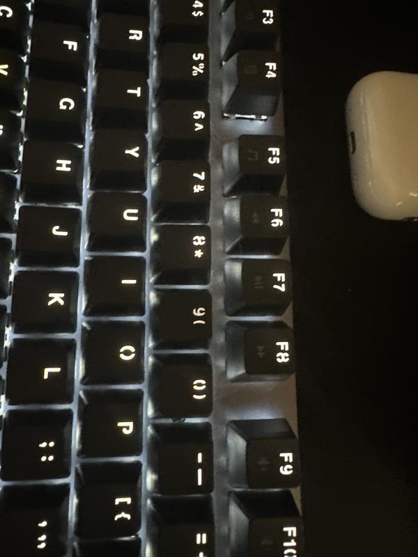 The 9 is almost entirely un-lit