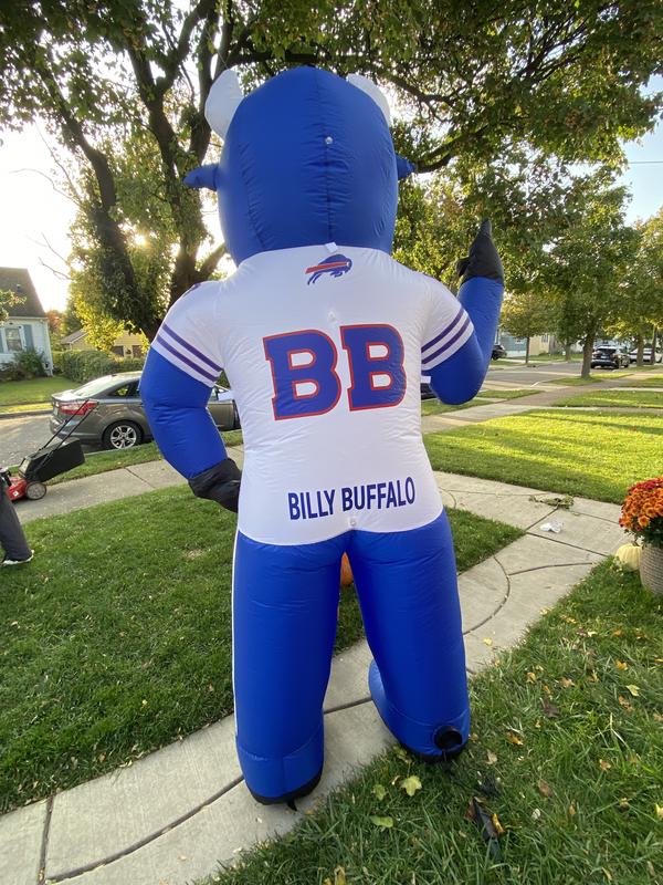 Back of Buffalo Bills inflatable