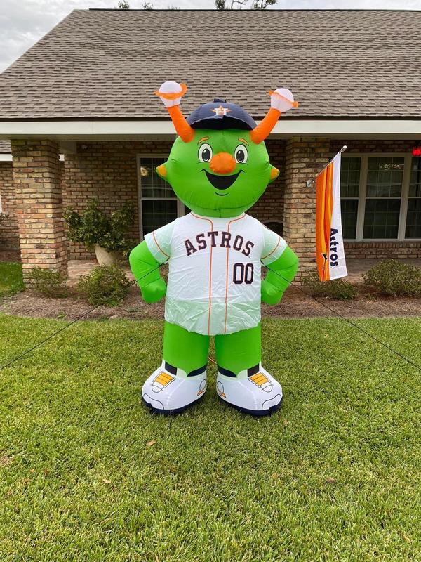 7' Air Inflatable MLB Houston Astros Orbit Mascot by Gemmy Inflatables