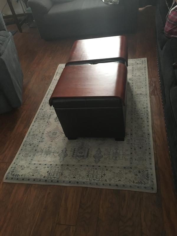 Brightens up darkly furnished room