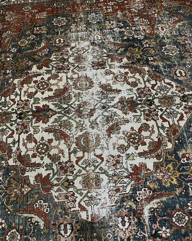 distressing up close