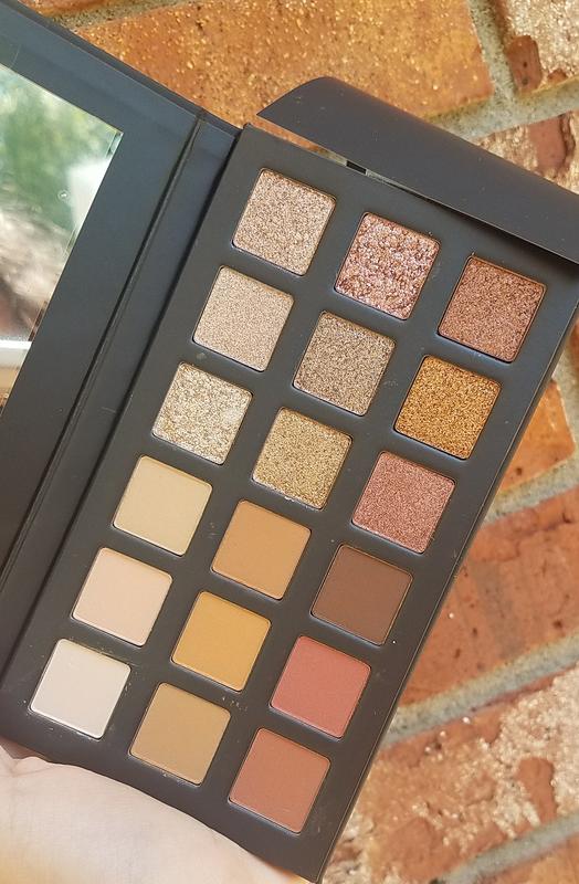 Shimmery and matte colors