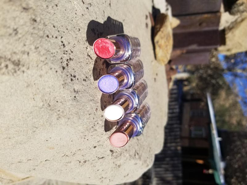 Color order is as follows, watermelon, blue mint, lychee,coconut