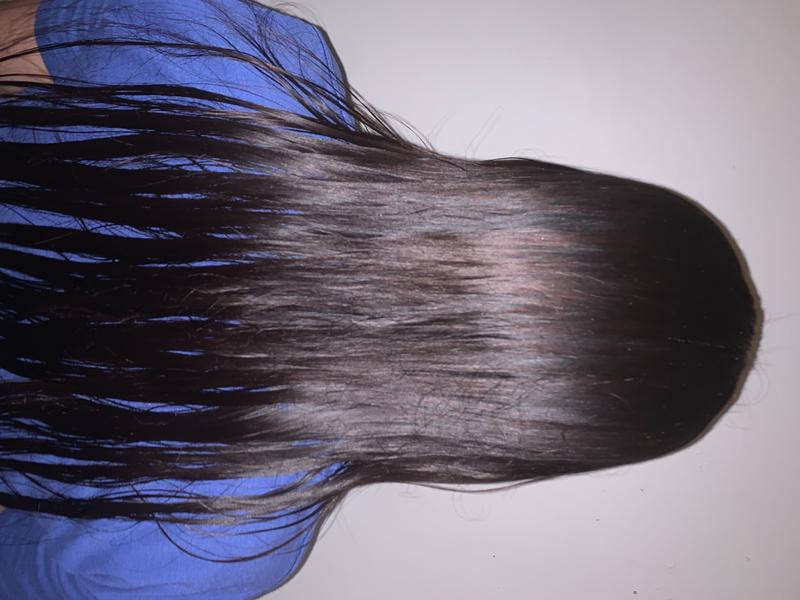 My hair after shower