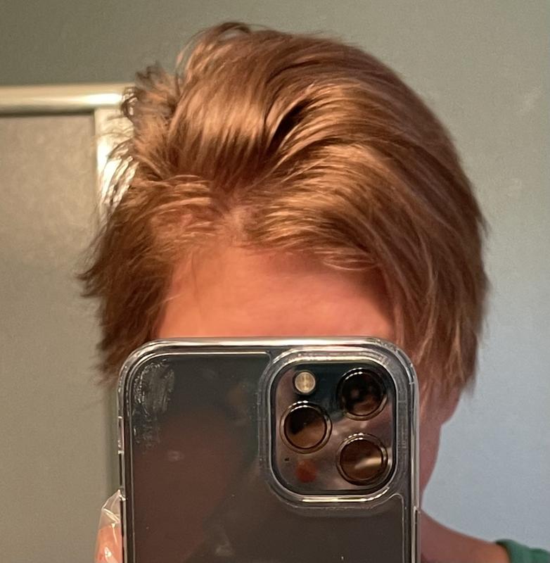 After Ultra Ash Dark Blond color