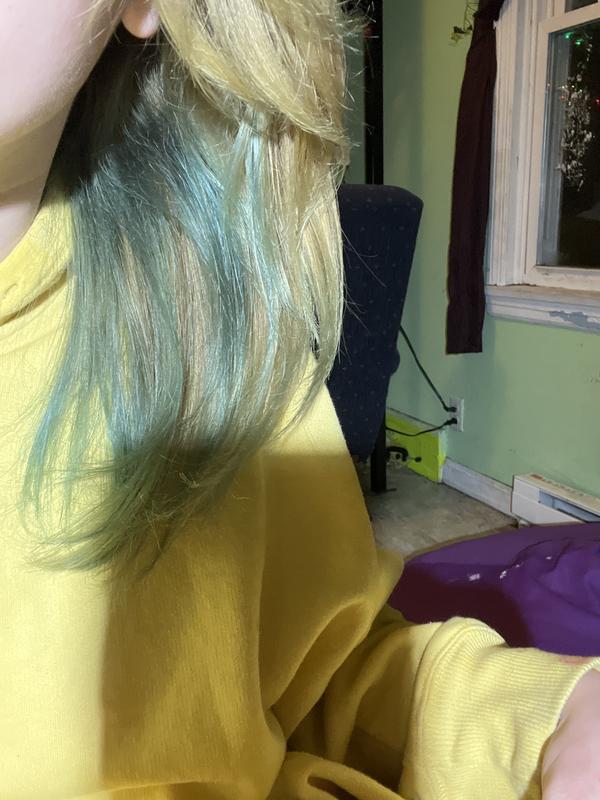 After I used the color remover