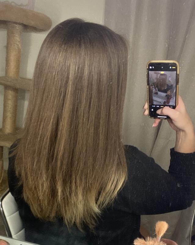 Hair after using the product