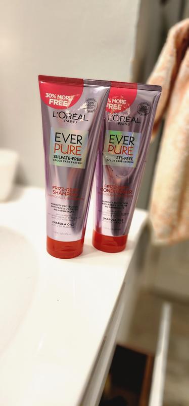Loreal EverPure Friz-Defy Shampoo and Conditioner
