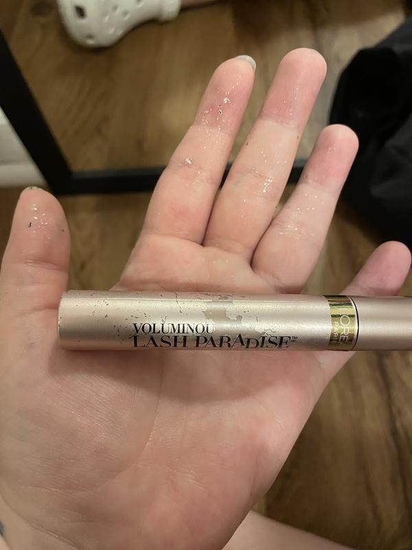 Paint that came off of the tube