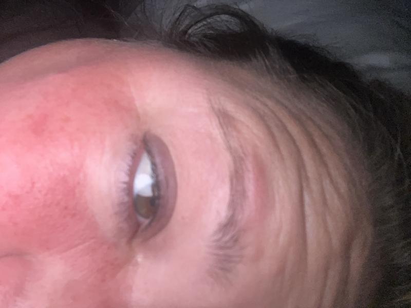 Crows feet minimized!