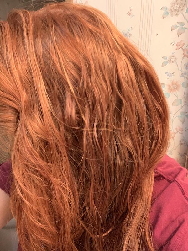 After using color remover