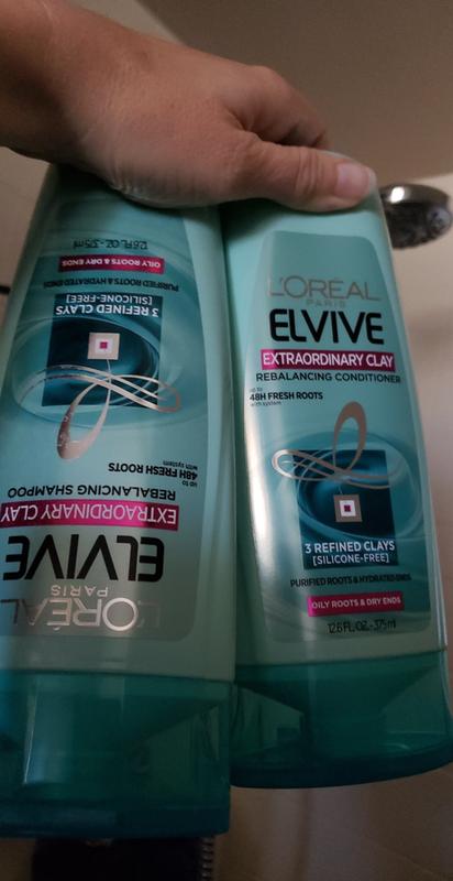 L'Oréal Paris Elvive Extraordinary Clay Pre-Shampoo Mask 5.1 fl. oz. (el  embalaje puede variar)