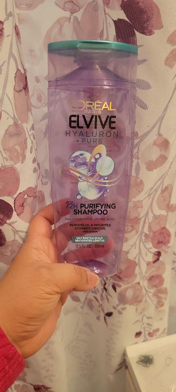 Elvive Hyaluronic Pure Shampoo and Conditioner x 400 ml-4 PCS