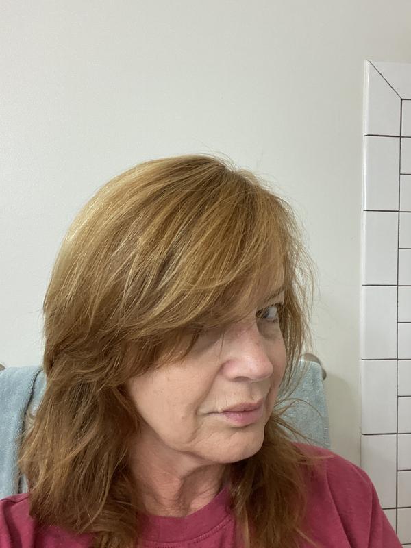 After two different colors and two highlight jobs. Not happy.