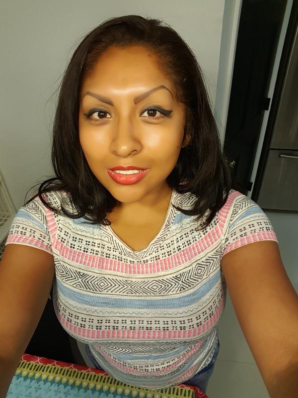 love the sun kiss effect on my face