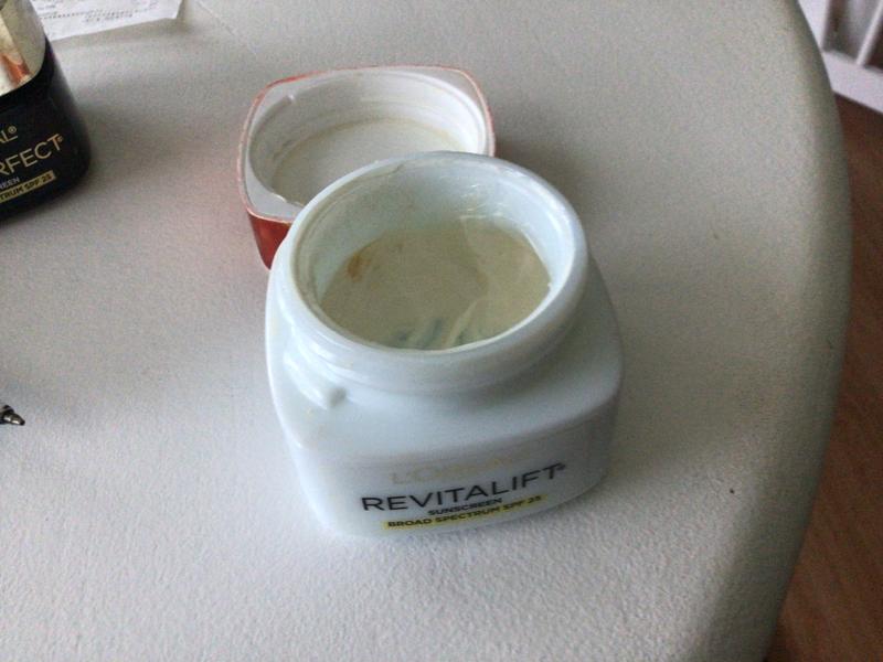 The cream,receipt and Revitalift