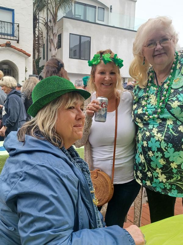 St Patty's day. Me on the far right