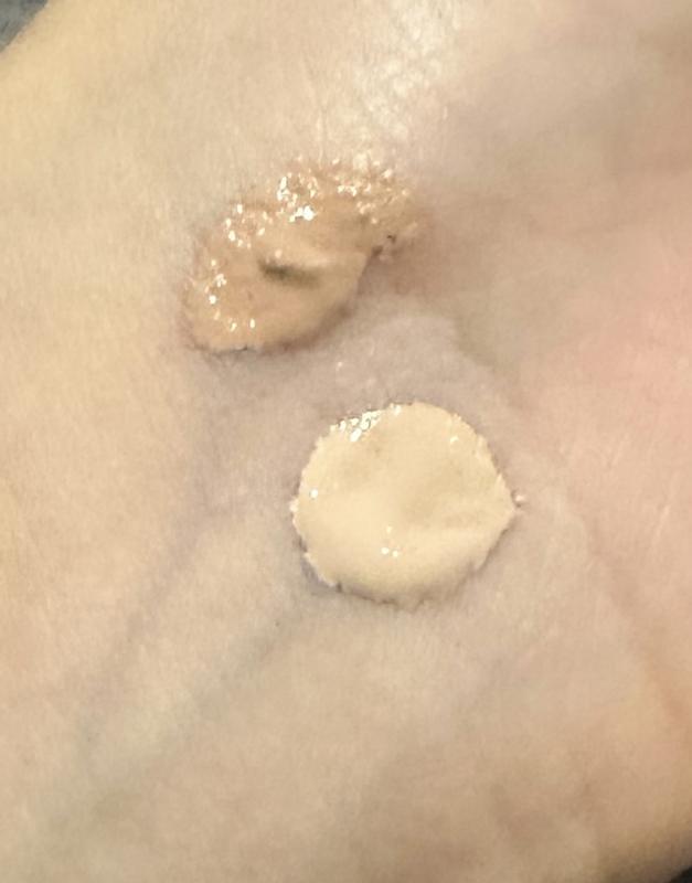 Shade is 5 times lighter with the new red label concealer