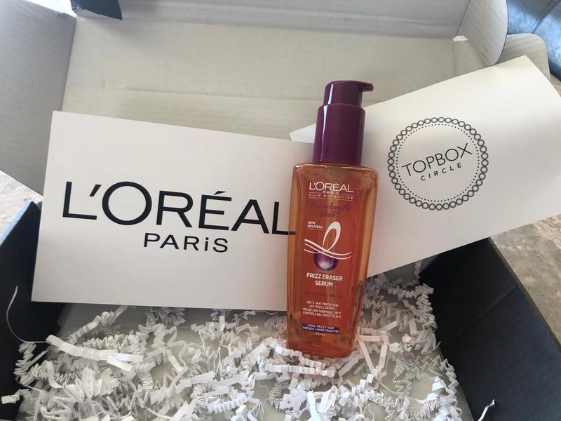 The final touch, makes my hair silky soft #lovethis #trywithtopbox