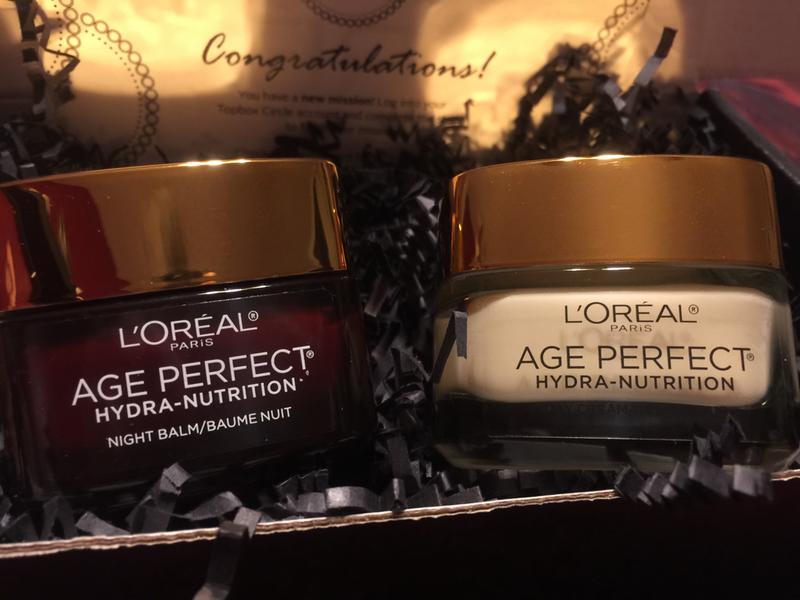 #FreeSample #Ad #TopBoxCircleL'OrealMission #L'OrealAgePerfectHydraNutritionDayCream